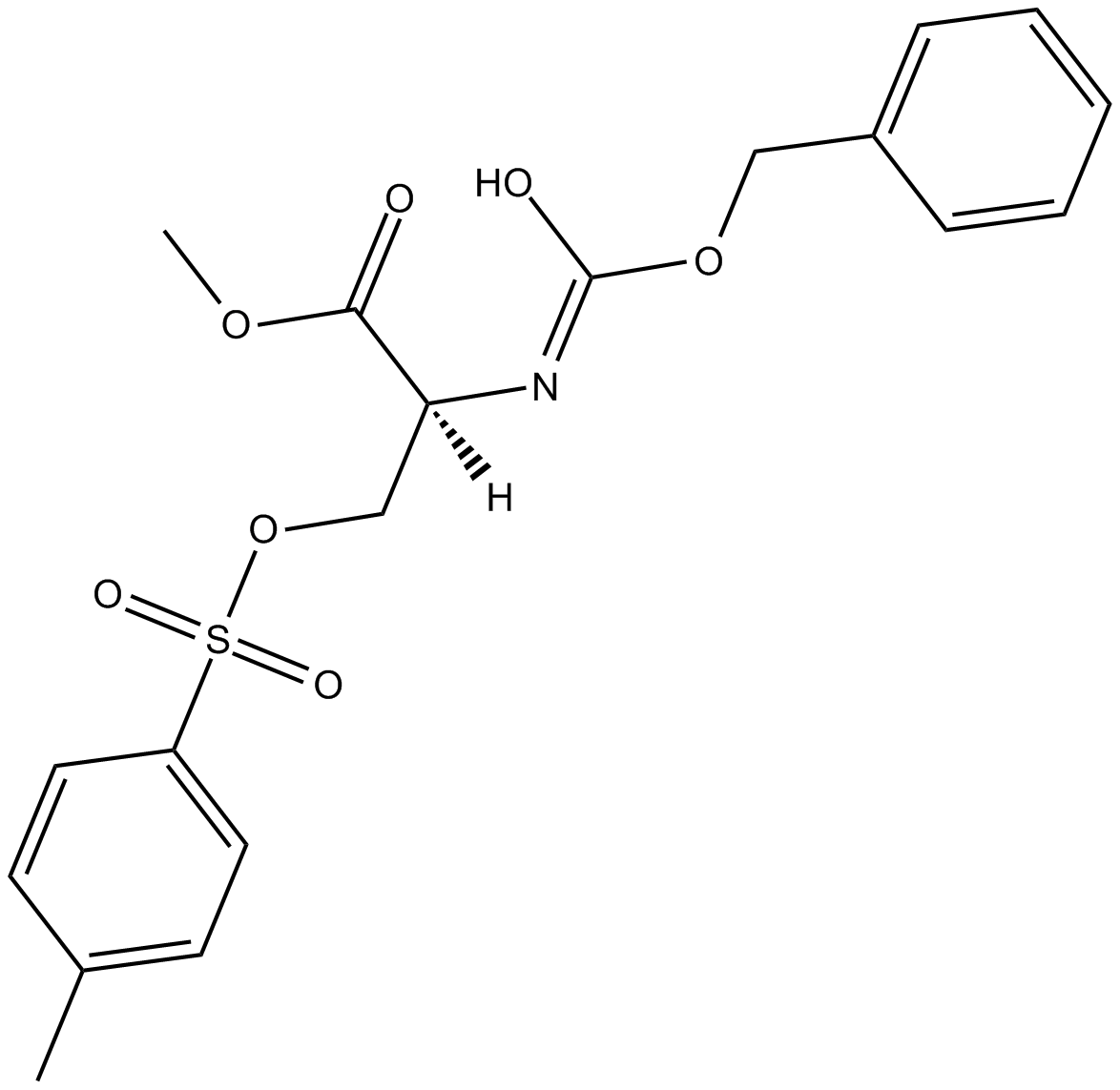 Z-Ser(Tos)-OMe Chemical Structure