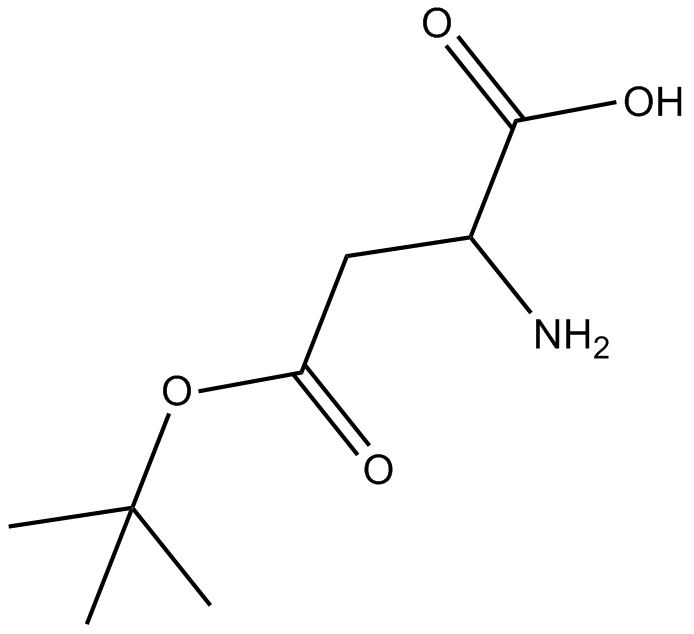 H-Asp(OtBu)-OH Chemical Structure
