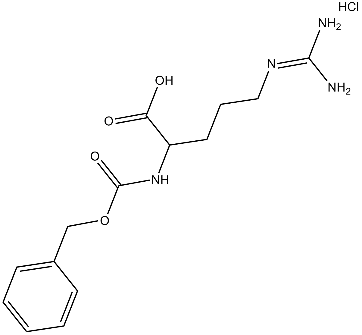 Z-D-Arg-OH.HCl Chemical Structure