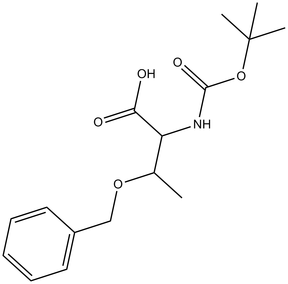 Boc-Thr(Bzl)-OH Chemical Structure