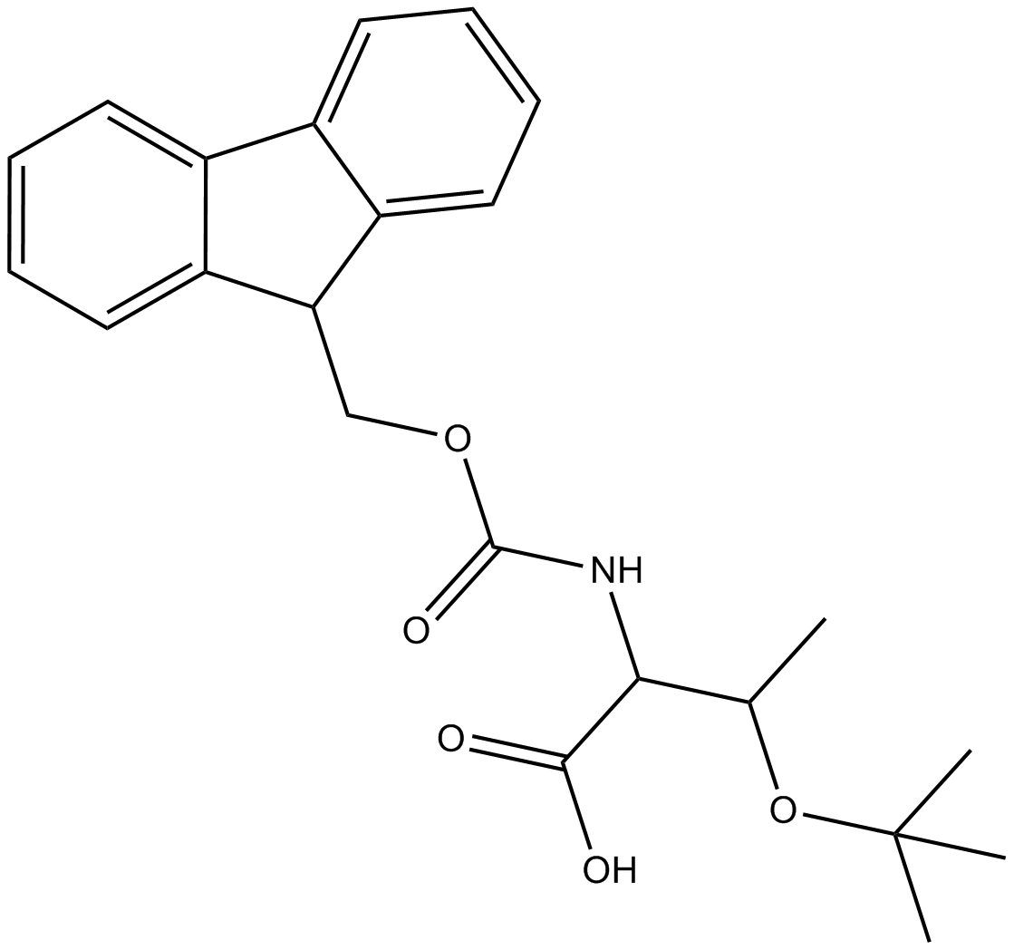 Fmoc-D-Thr(tBu)-OH Chemical Structure