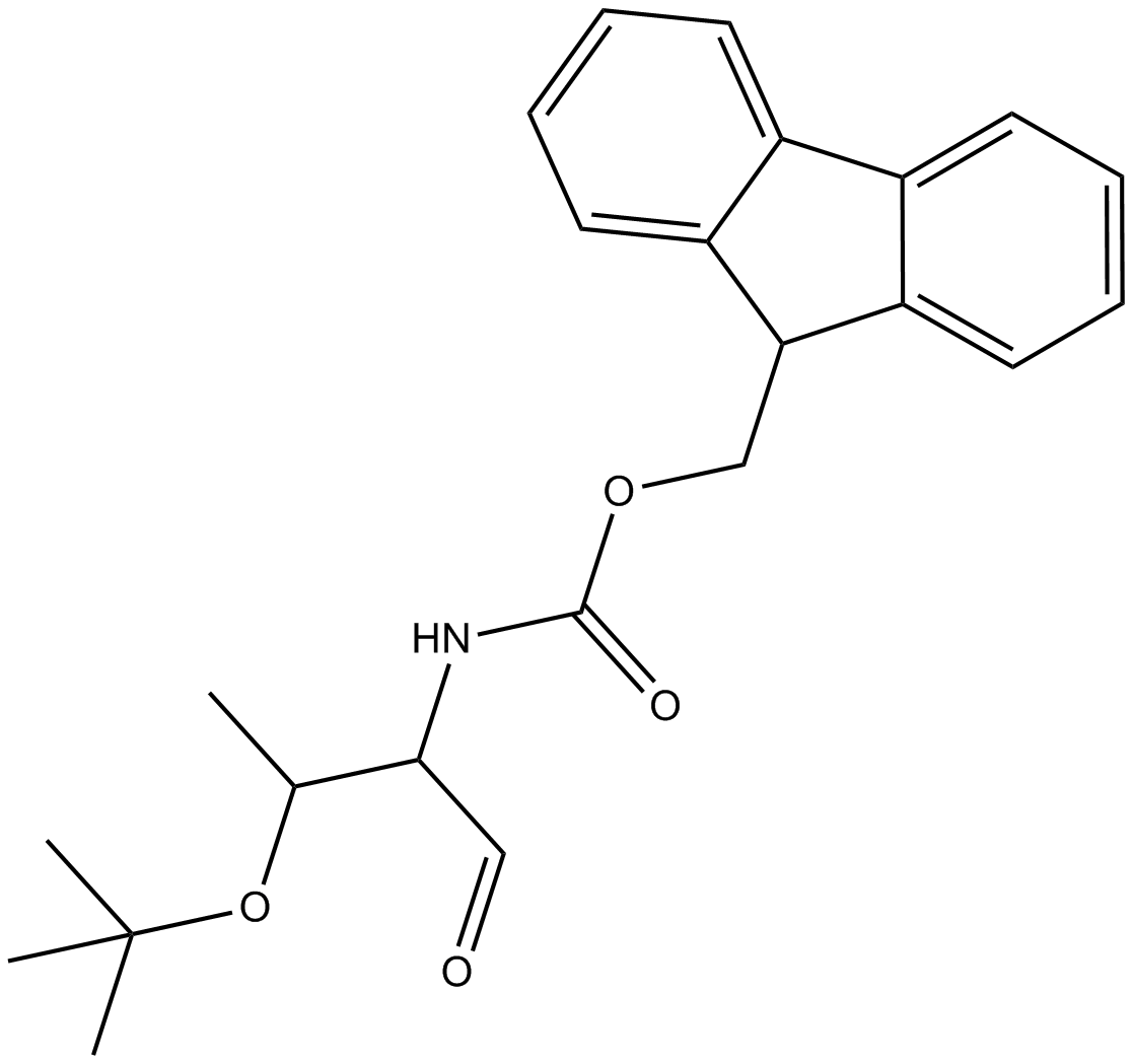 Fmoc-Thr-Wang Resin Chemical Structure