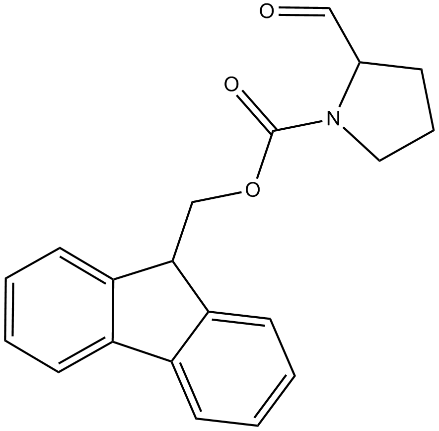 Fmoc-Pro-Wang resin Chemical Structure