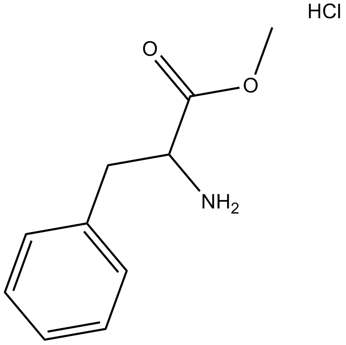 H-Phe-OMe·HCl Chemical Structure
