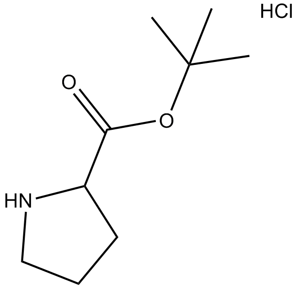 H-D-Pro-OtBu·HCl Chemical Structure
