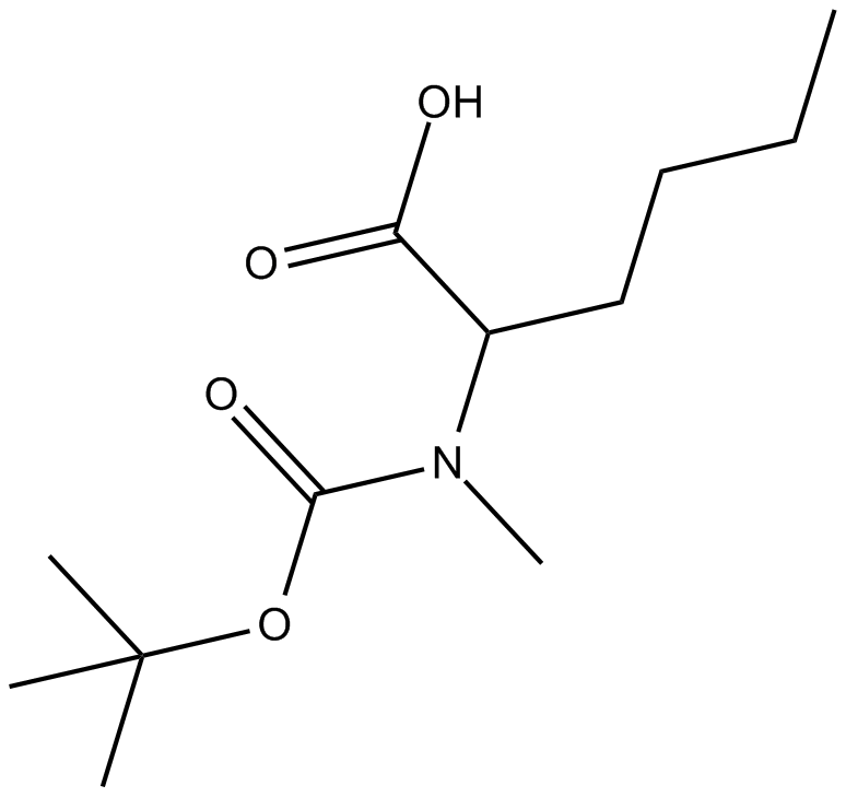 Boc-N-Me-Nle-OH Chemical Structure