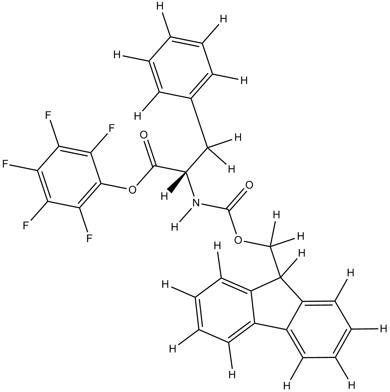 Fmoc-D-Phe-OPfp Chemical Structure