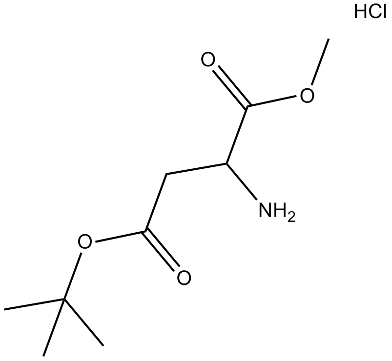 H-Asp(OtBu)-OMe·HCl Chemical Structure