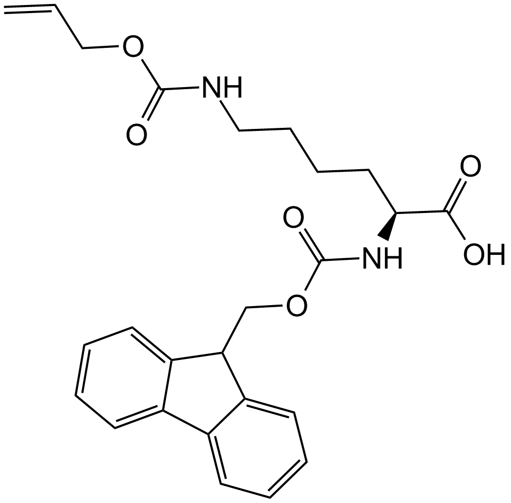 Fmoc-Lys(Aloc)-OH Chemical Structure