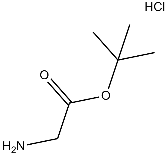 H-Gly-OtBu·HCl Chemical Structure
