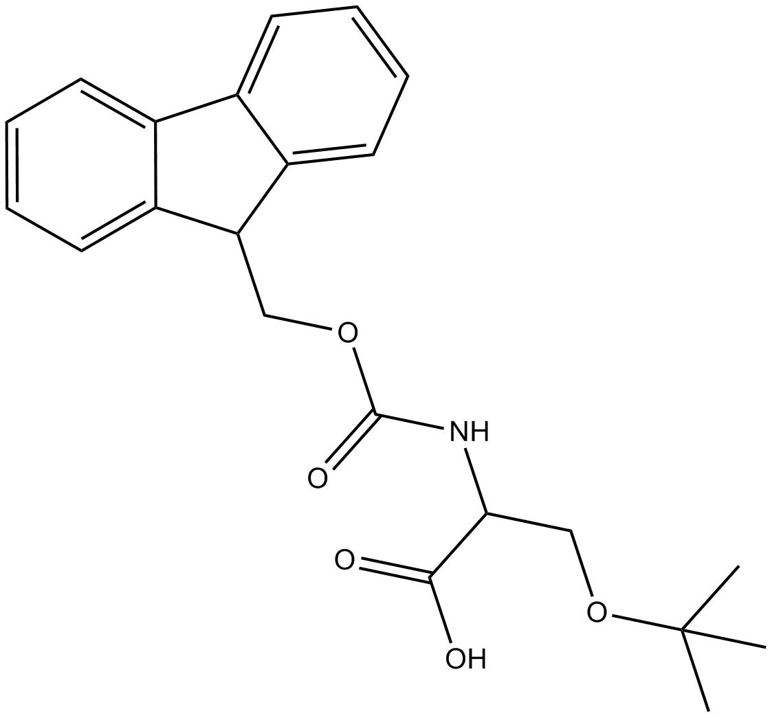 Fmoc-D-Ser(tBu)-OH Chemical Structure
