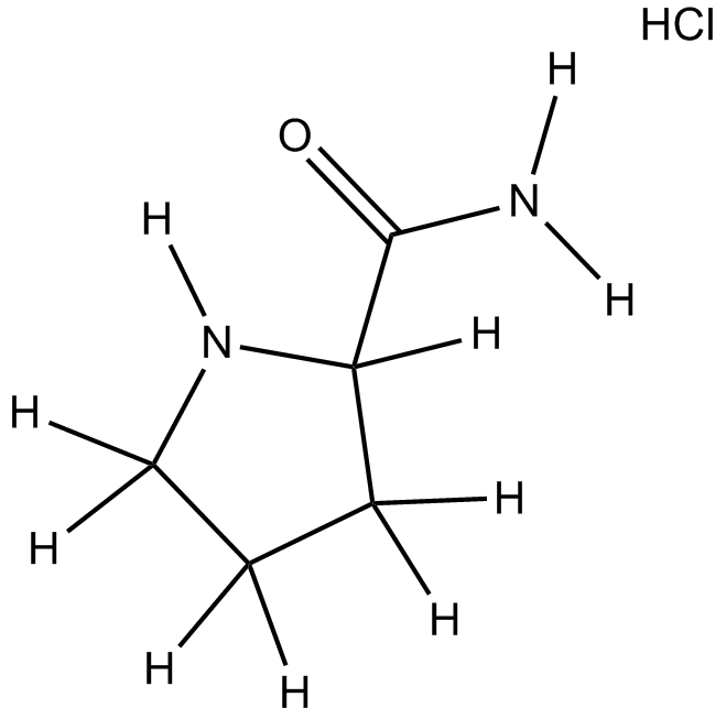 H-DL-Pro-NH2 Chemical Structure