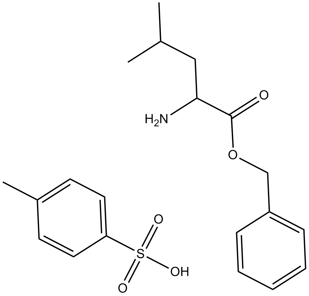 H-D-Leu-OBzl.TosOH Chemical Structure