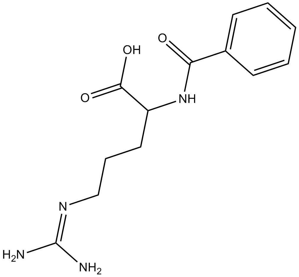 Bz-Arg-OH Chemical Structure