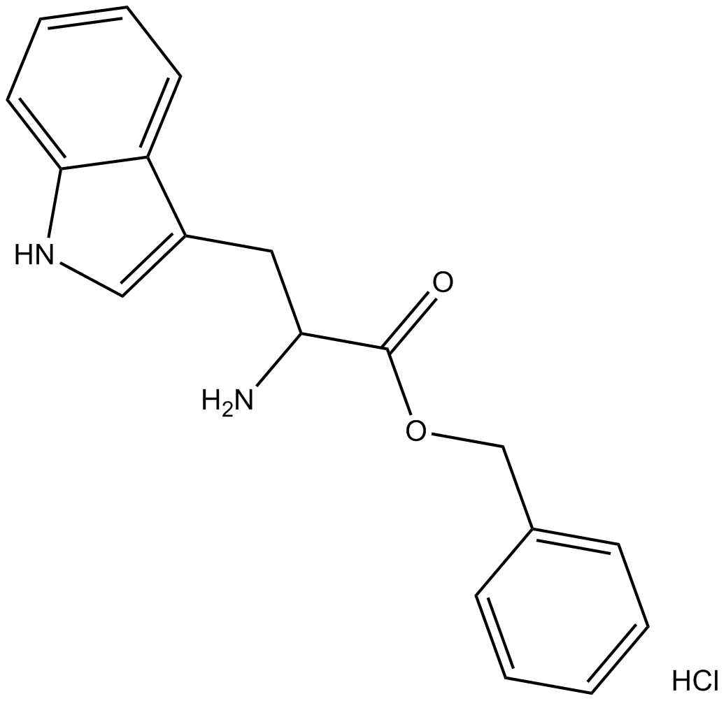 H-D-Trp-OBzl.HCl Chemical Structure