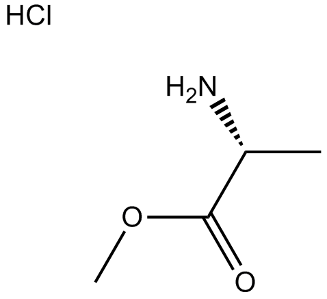 H-D-Ala-OMe•HCl Chemical Structure