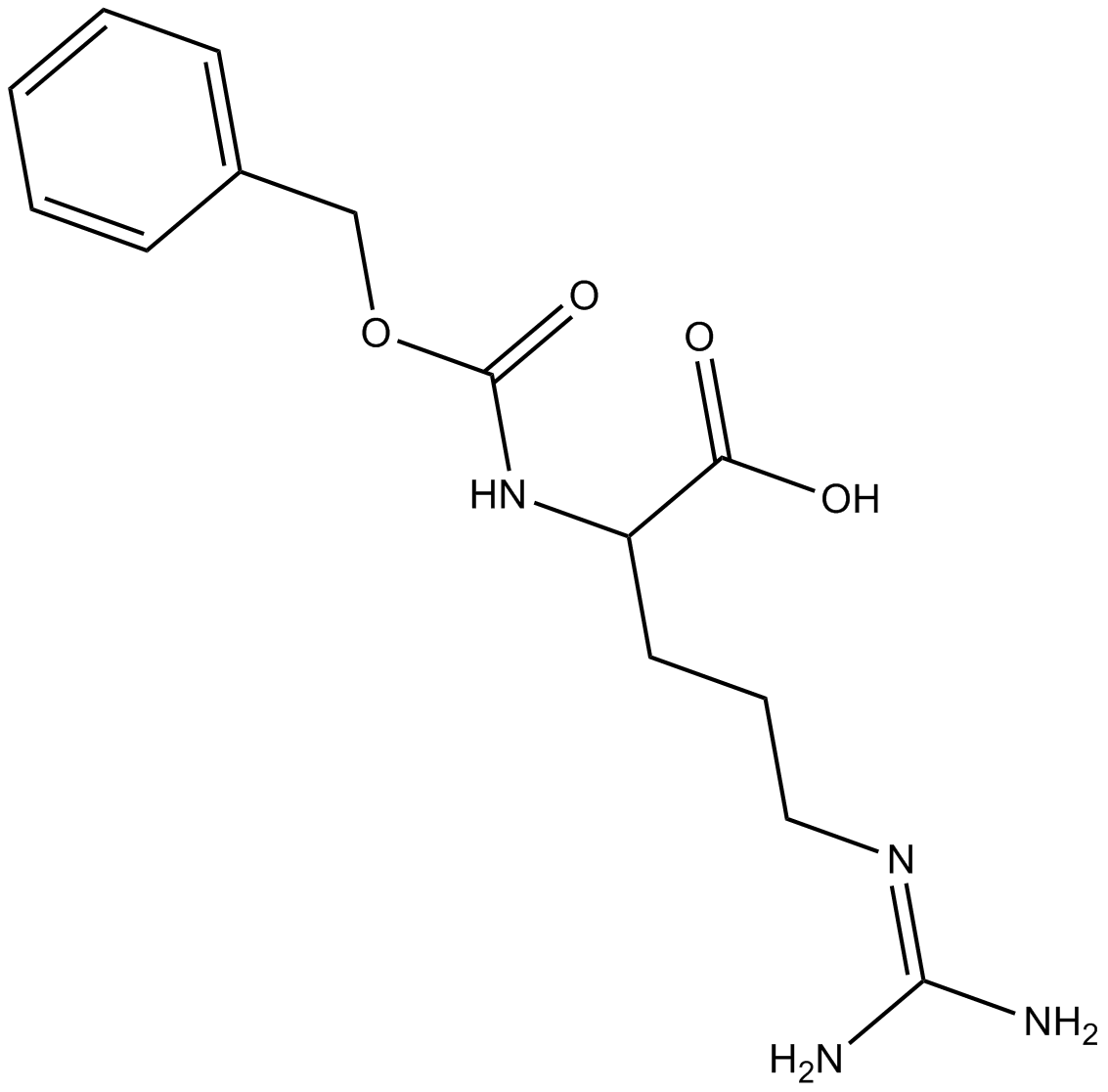 Z-Arg-OH Chemical Structure