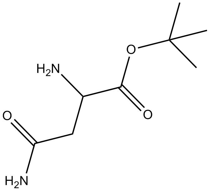 H-Asn-OtBu Chemical Structure