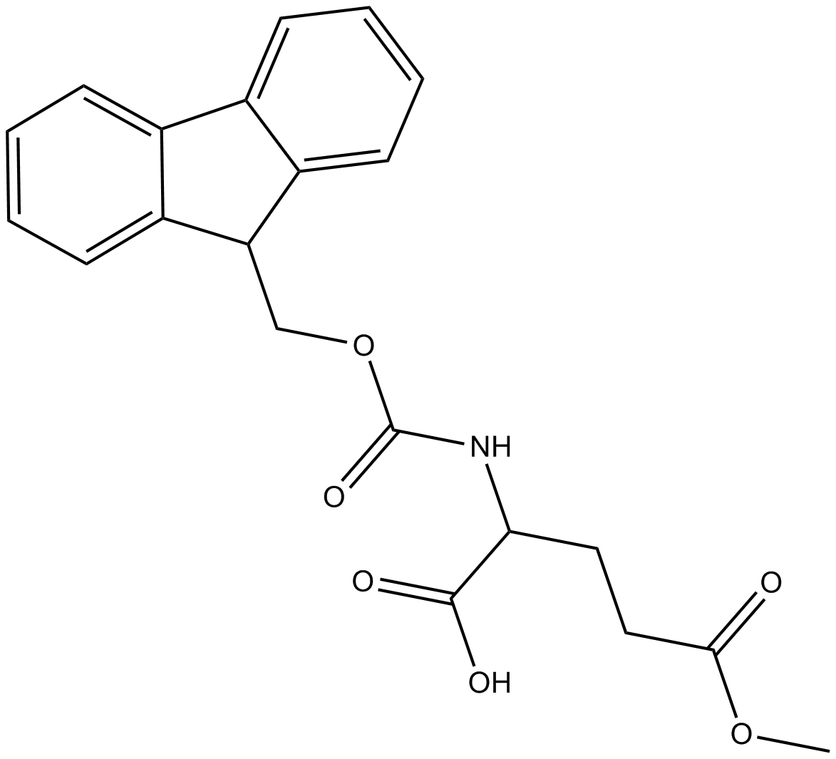 Fmoc-Glu-OMe Chemical Structure