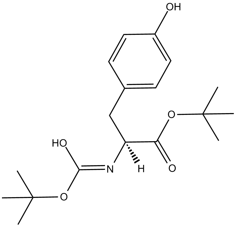 Boc-Tyr-OtBu Chemical Structure