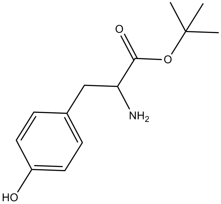 H-D-Tyr-OtBu Chemical Structure