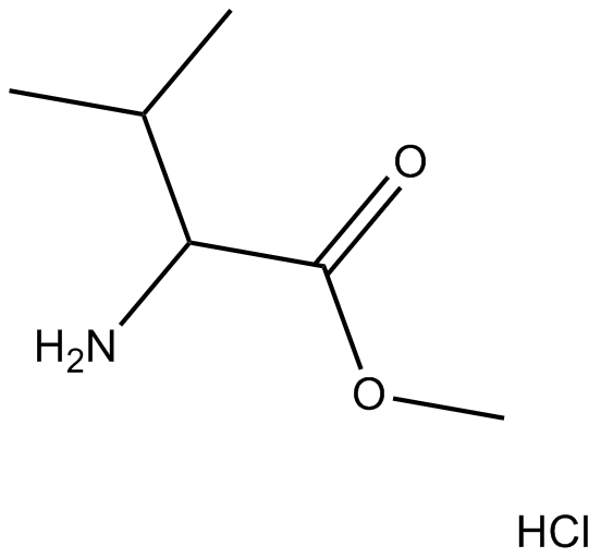 H-Val-OMe•HCl Chemical Structure