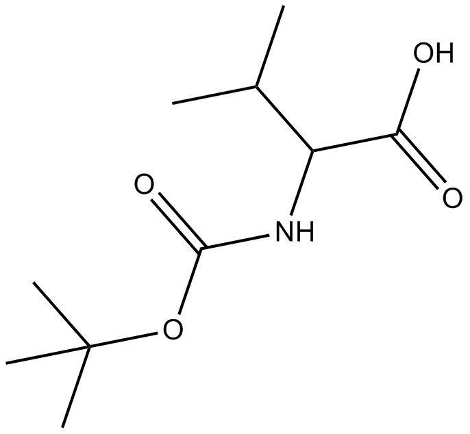 Boc-Val-OH Chemical Structure