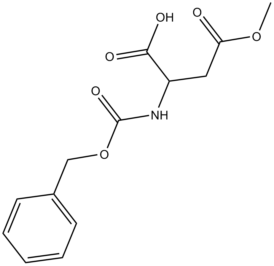 Z-Asp(OMe)-OH Chemical Structure