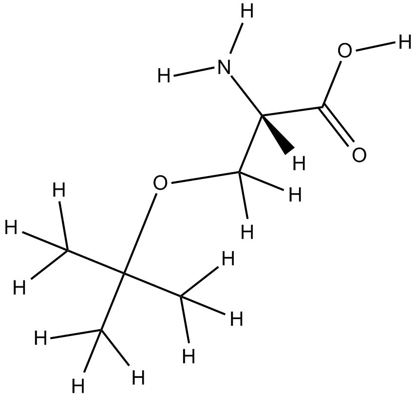 H-Ser(tBu)-2-Chlorotrityl Resin Chemical Structure