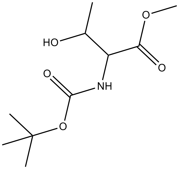 Boc-Thr-OMe Chemical Structure
