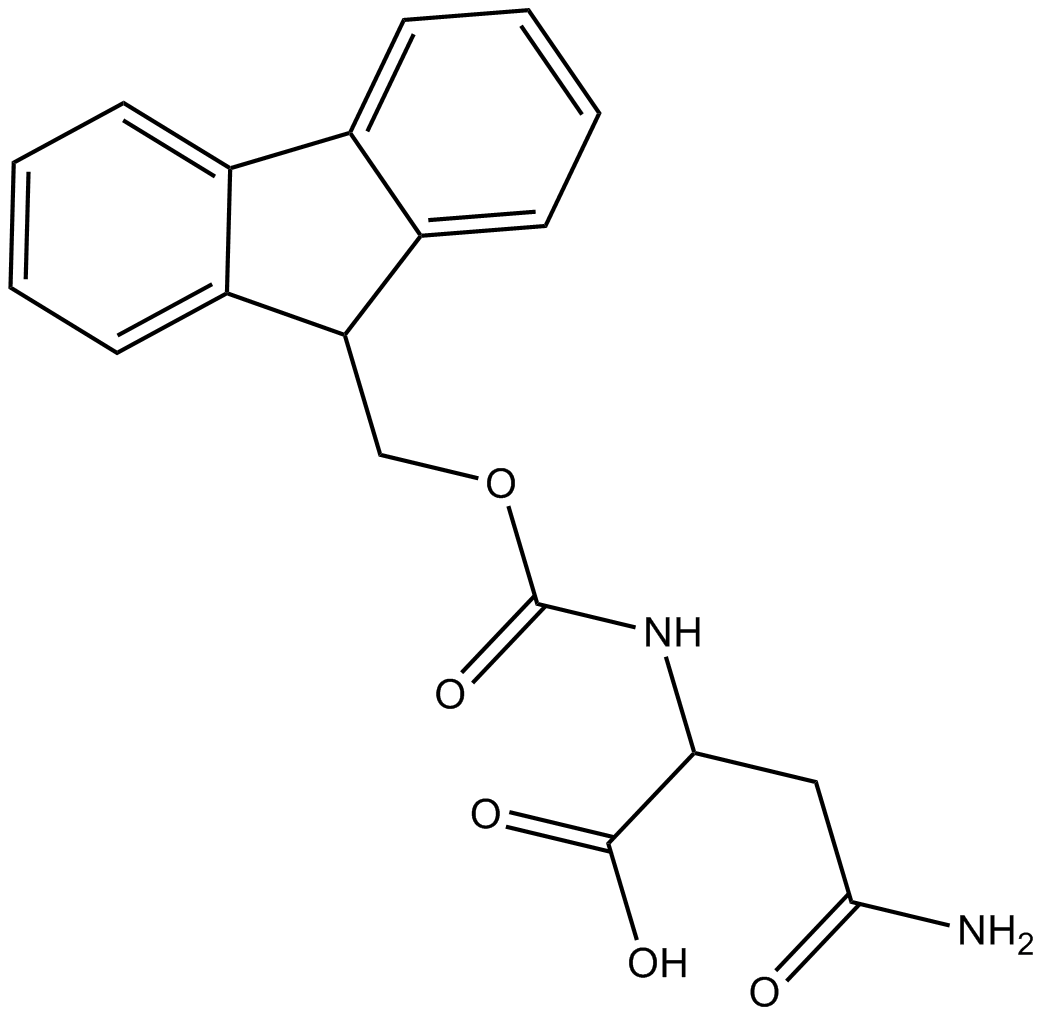 Fmoc-D-Asn-OH Chemical Structure