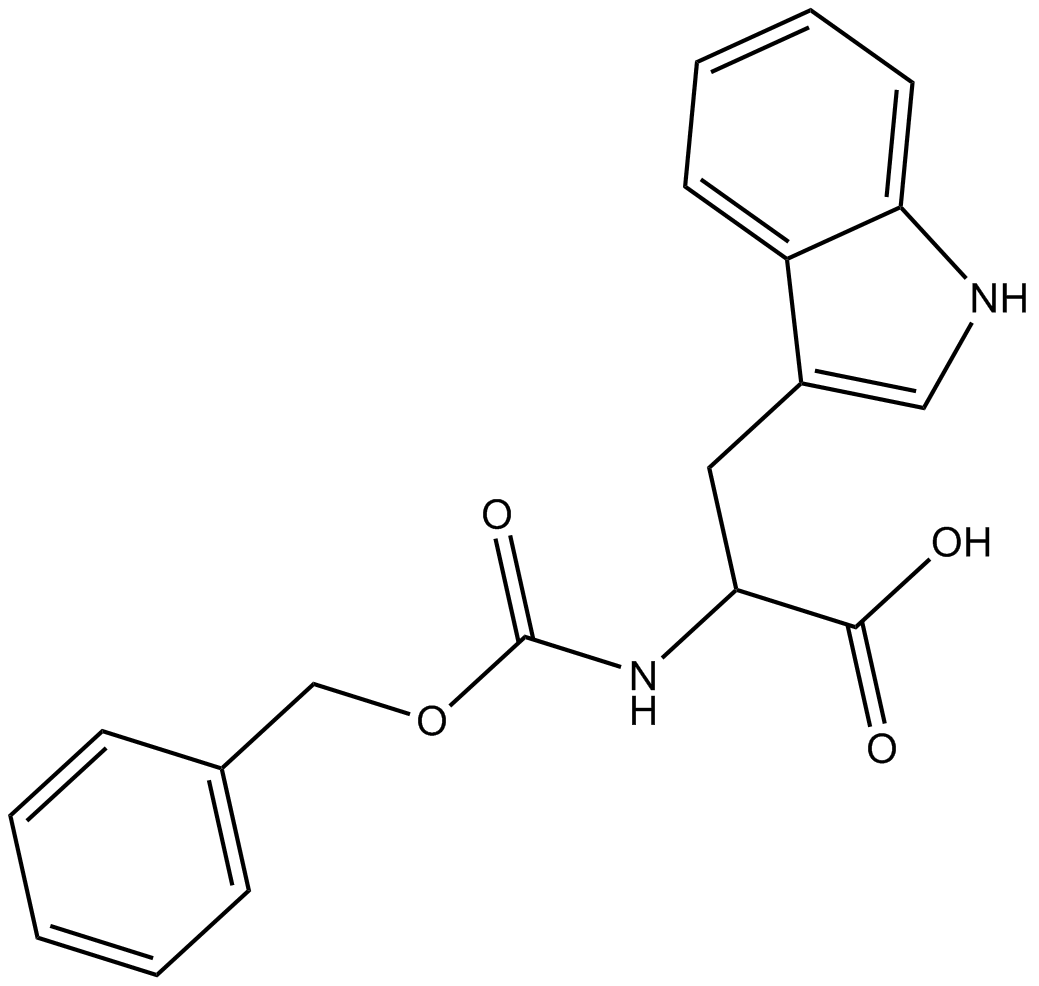 Z-D-Trp-OH Chemical Structure