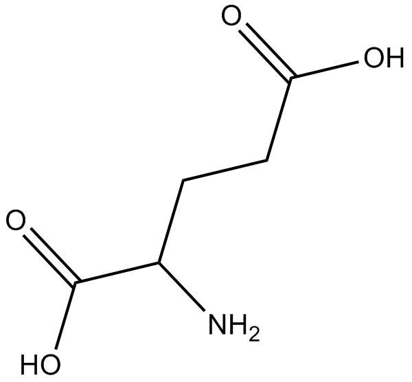 L-Glutamic acid Chemical Structure