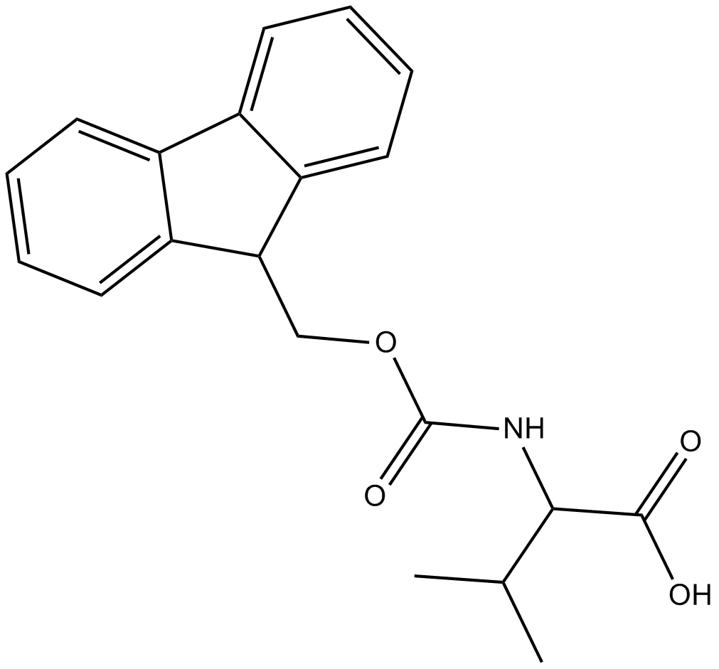Fmoc-Val-OH Chemical Structure