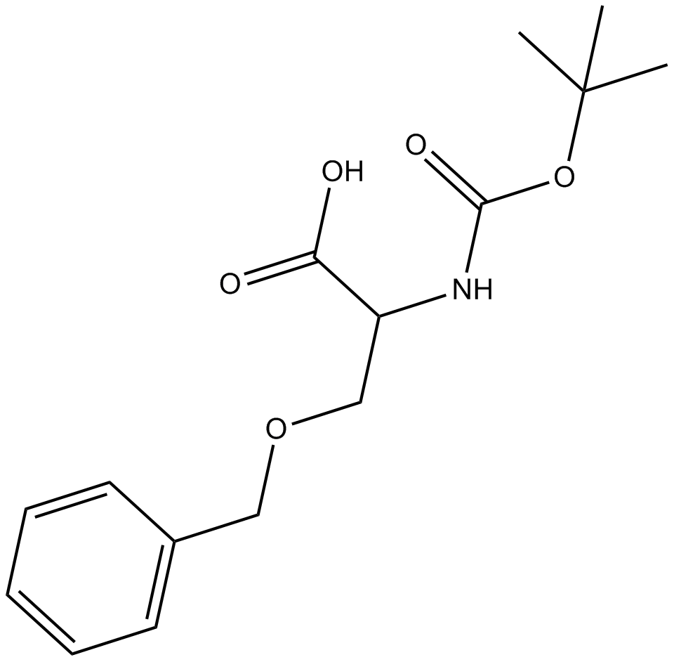 Boc-Ser(Bzl)-OH Chemical Structure