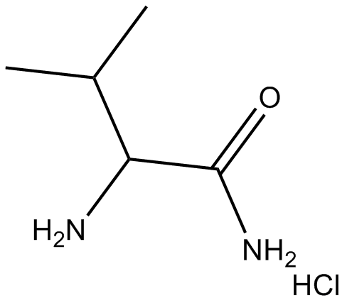H-Val-NH2•HCl Chemical Structure