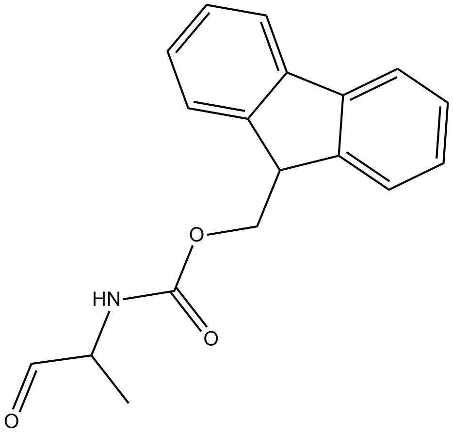Fmoc-D-Ala-Wang resin Chemical Structure