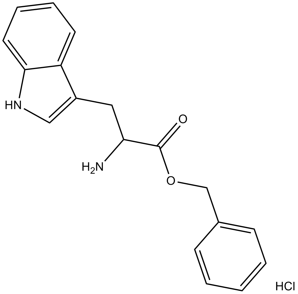 H-Trp-OBzl.HCl Chemical Structure