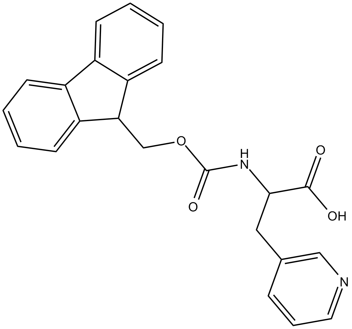 Fmoc-3-Pal-OH Chemical Structure