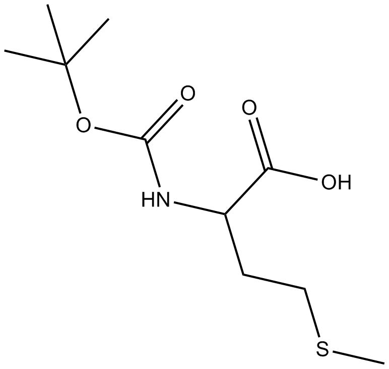 Boc-Met-OH Chemical Structure