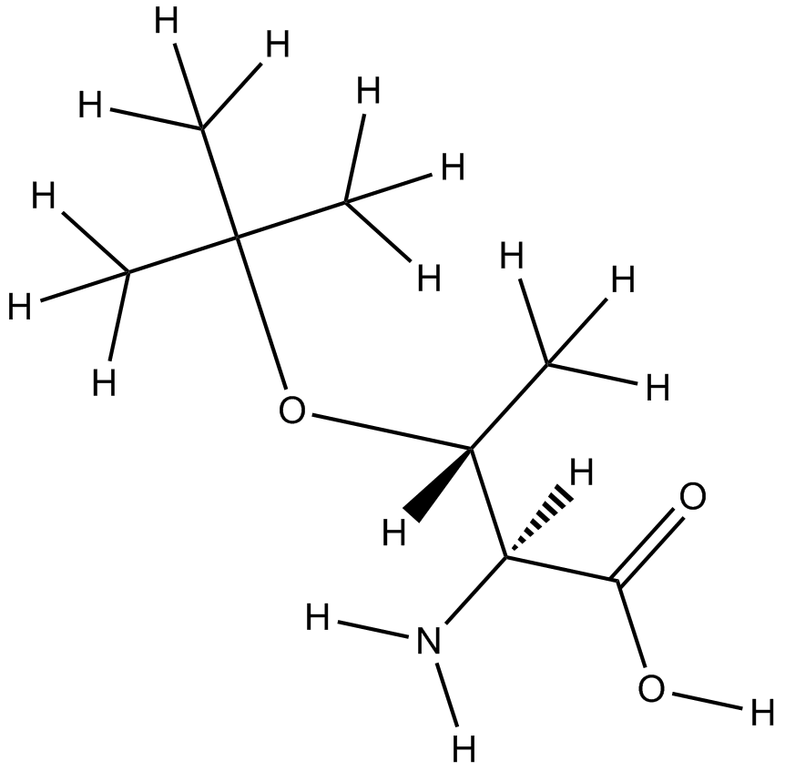 H-Thr(tBu)-2-Chlorotrityl Resin Chemical Structure