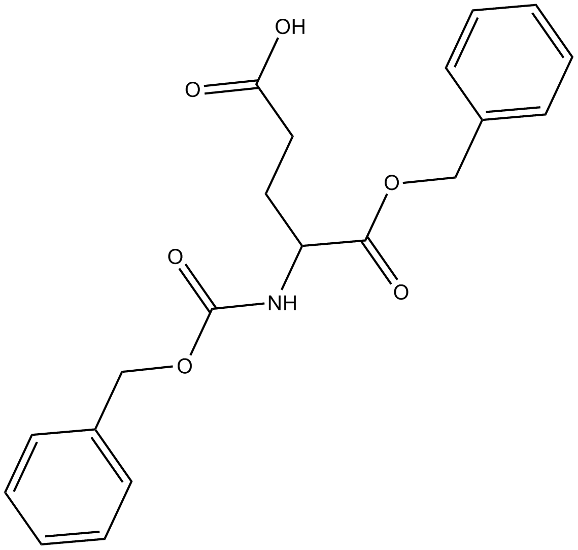 Z-Glu-OBzl Chemical Structure