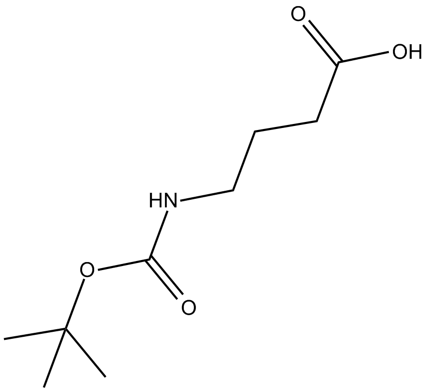 Boc-GABA-OH Chemical Structure