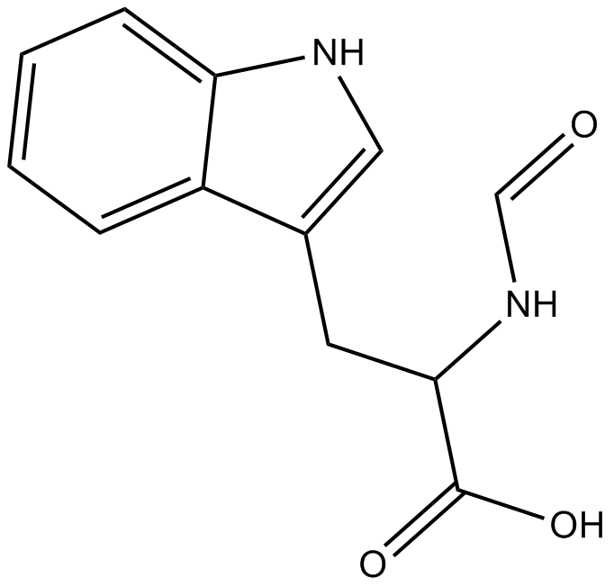 Formyl-DL-Trp-OH Chemical Structure