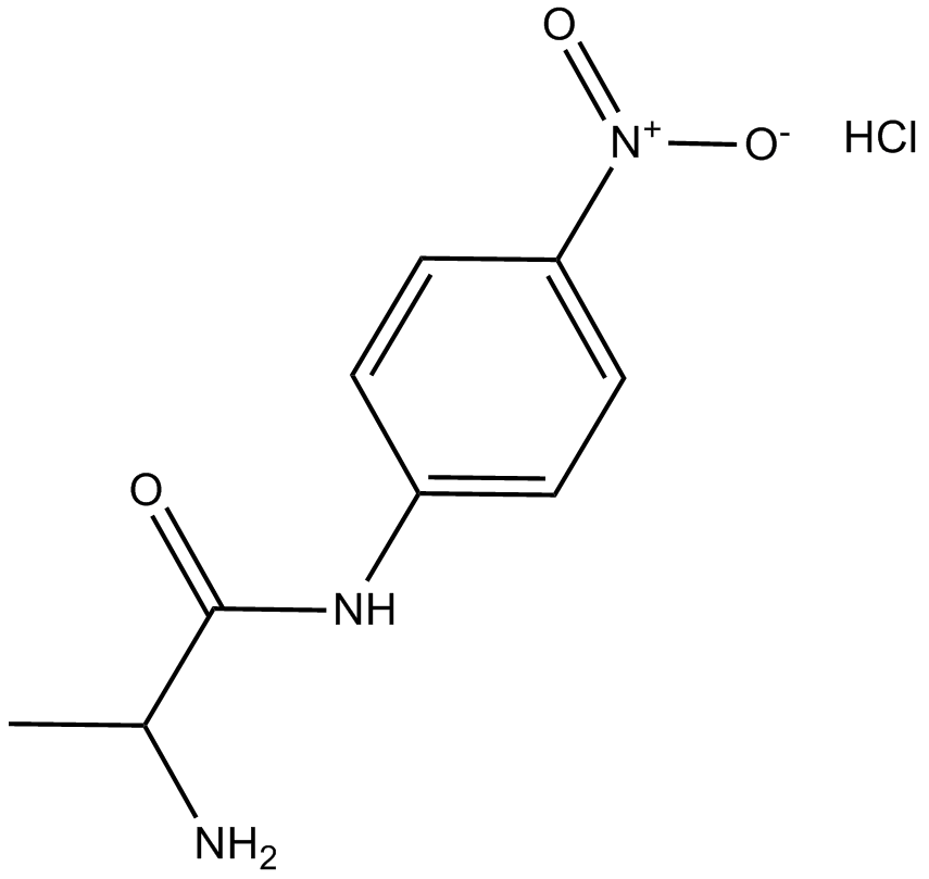 H-Ala-pNA.HCl Chemical Structure