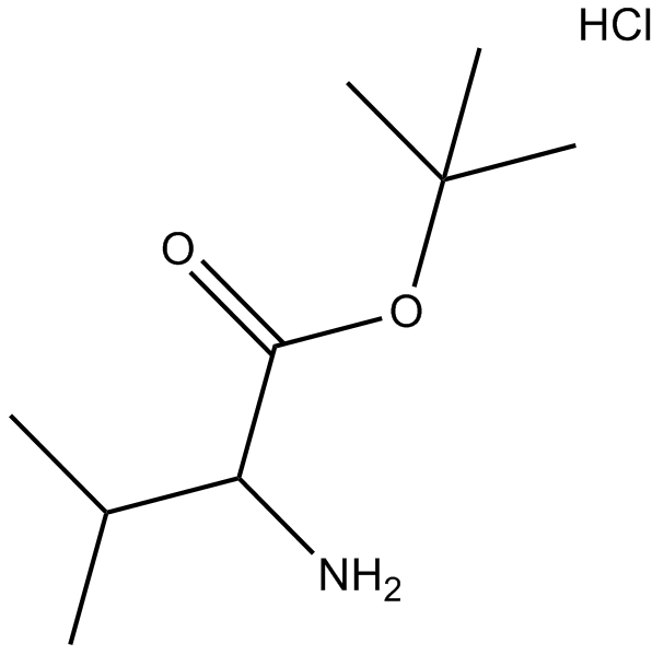 H-D-Val-OtBu•HCl Chemical Structure