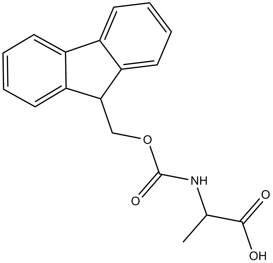 Fmoc-Ala-OH Chemical Structure