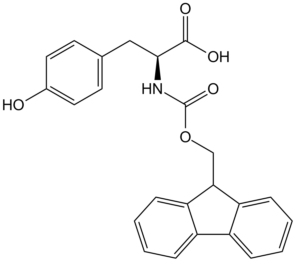 Fmoc-Tyr-OH Chemical Structure