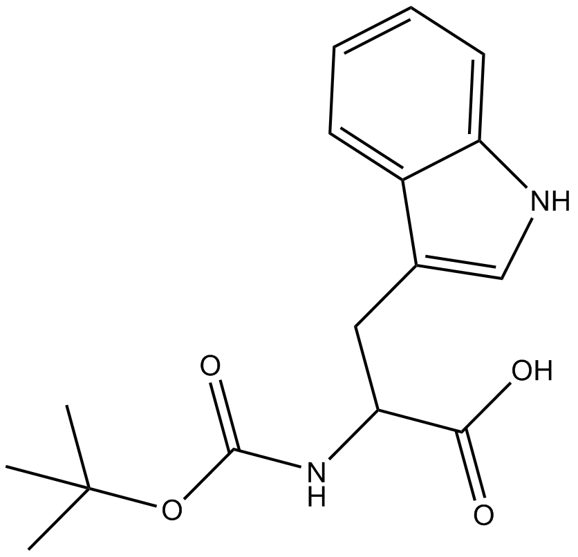 Boc-Trp-OH Chemical Structure