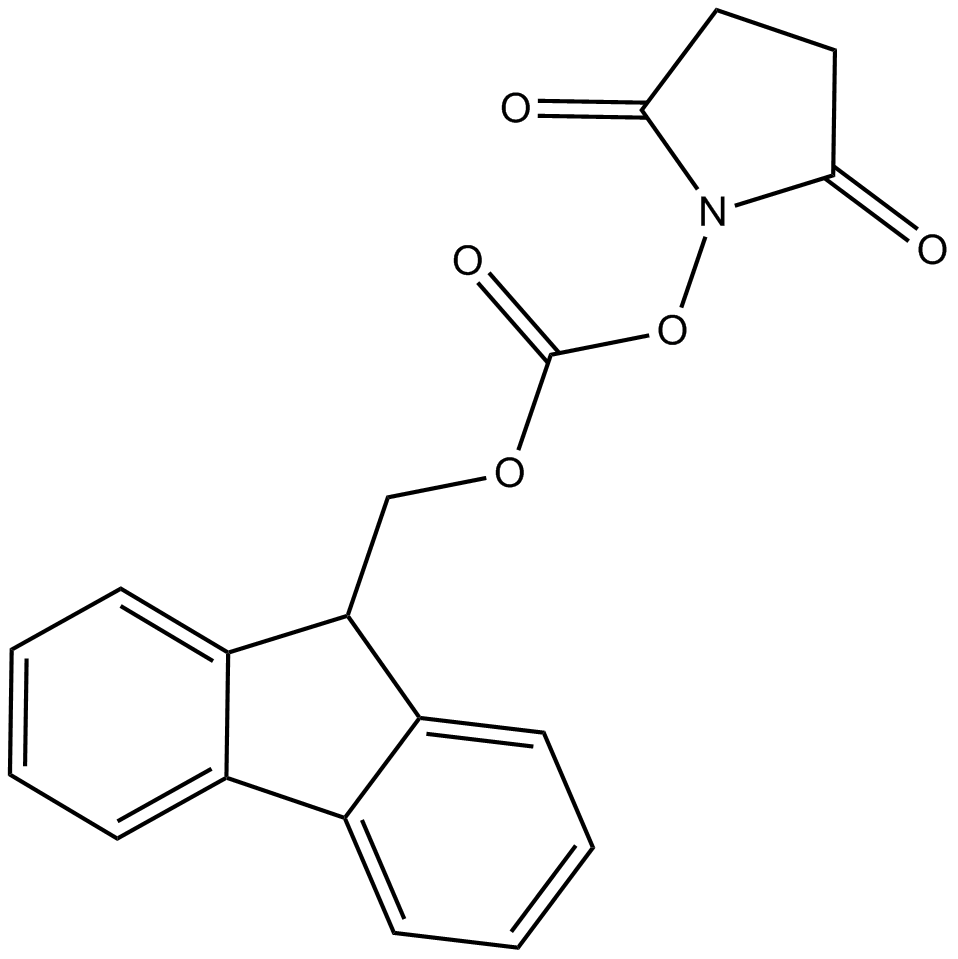 Fmoc-Osu Chemical Structure